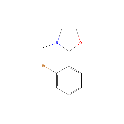 2-(2-bromophenyl)-3-methyl-1,3-oxazolidine (CAS: 71758-42-4) - Related Chemical Product