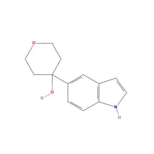4-(1H-indol-5-yl)oxan-4-ol (CAS: 885273-22-3) - Related Chemical Product