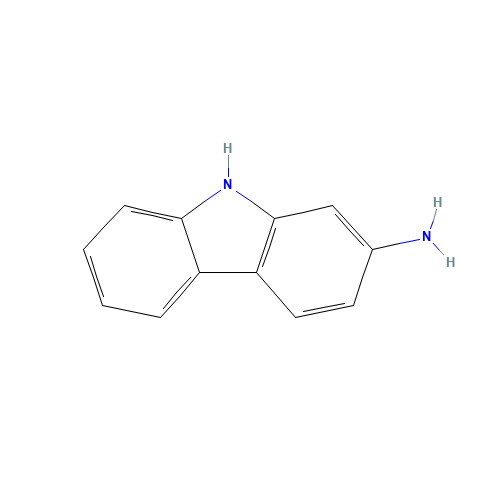 9H-carbazol-2-amine (CAS: 4539-51-9) - Chemical Structure and Molecular Formula 