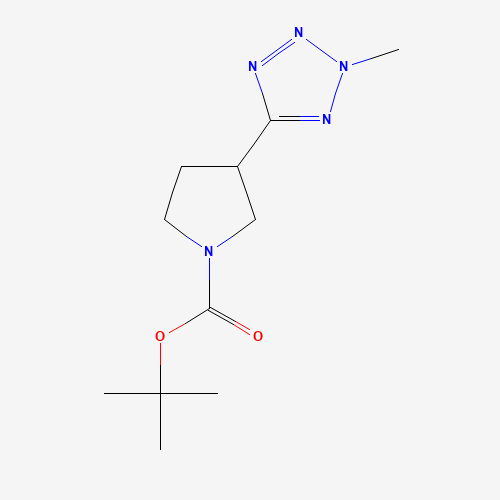tert-butyl 3-(2-methyltetrazol-5-yl)pyrrolidine-1-carboxylate (CAS: 1225218-83-6) - Related Chemical Product