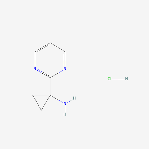 1-pyrimidin-2-ylcyclopropan-1-amine;hydrochloride (CAS: 1215107-61-1) - Related Chemical Product