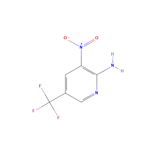 3-nitro-5-(trifluoromethyl)pyridin-2-amine (CAS: 53359-69-6) - Related Chemical Product