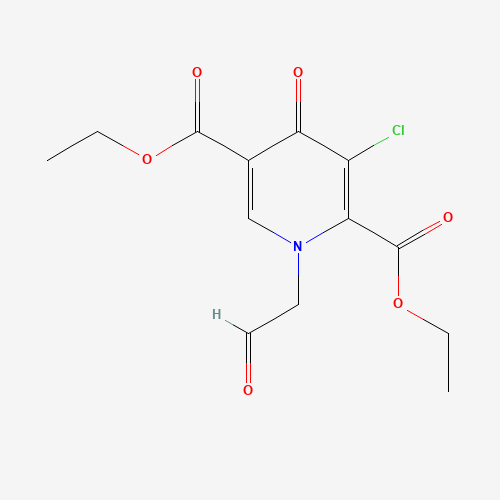 diethyl 3-chloro-4-oxo-1-(2-oxoethyl)pyridine-2,5-dicarboxylate (CAS: 1246616-71-6) - Related Chemical Product
