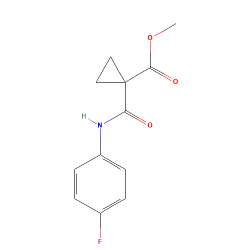methyl 1-[(4-fluorophenyl)carbamoyl]cyclopropane-1-carboxylate (CAS: 1345847-71-3) - Related Chemical Product