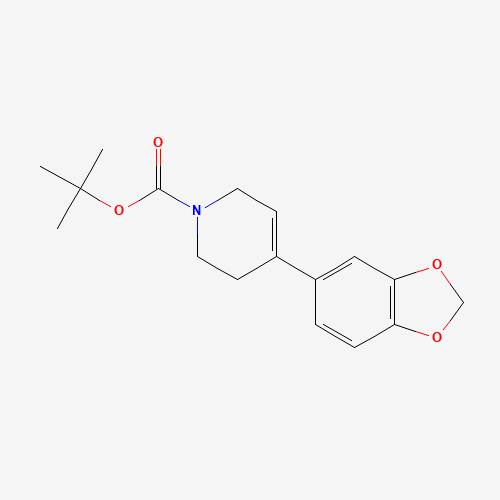 tert-butyl 4-(1,3-benzodioxol-5-yl)-3,6-dihydro-2H-pyridine-1-carboxylate (CAS: 188862-20-6) - Related Chemical Product