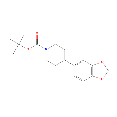 tert-butyl 4-(1,3-benzodioxol-5-yl)-3,6-dihydro-2H-pyridine-1-carboxylate (CAS: 188862-20-6) - Related Chemical Product