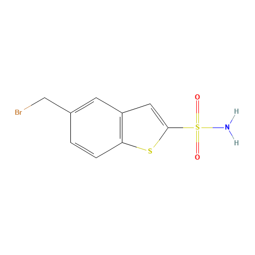 5-(bromomethyl)-1-benzothiophene-2-sulfonamide (CAS: 96803-58-6) - Related Chemical Product