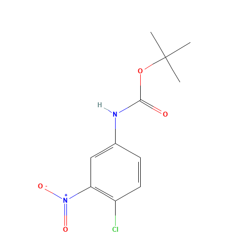 tert-butyl N-(4-chloro-3-nitrophenyl)carbamate (CAS: 503524-47-8) - Related Chemical Product