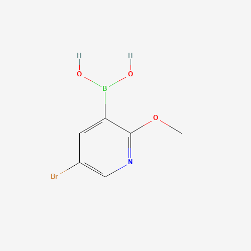 (5-bromo-2-methoxypyridin-3-yl)boronic acid (CAS: 850864-59-4) - Related Chemical Product