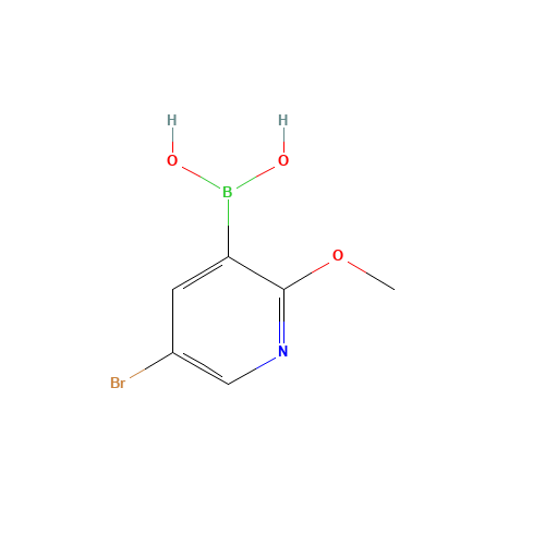 (5-bromo-2-methoxypyridin-3-yl)boronic acid (CAS: 850864-59-4) - Related Chemical Product