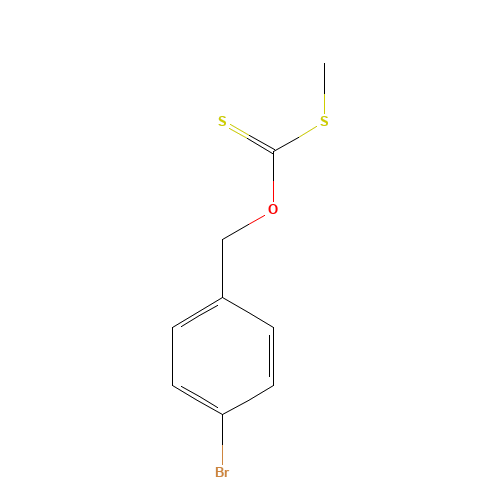 O-[(4-bromophenyl)methyl] methylsulfanylmethanethioate (CAS: 188432-41-9) - Related Chemical Product