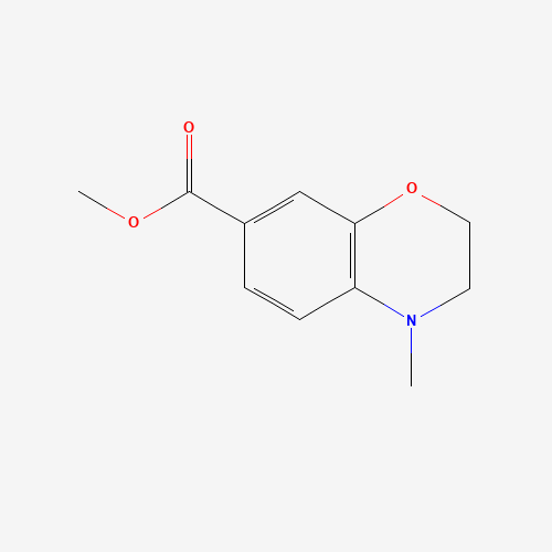 methyl 4-methyl-2,3-dihydro-1,4-benzoxazine-7-carboxylate (CAS: 532391-91-6) - Related Chemical Product