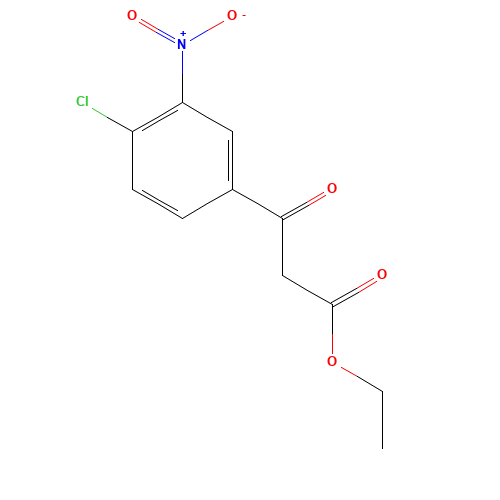 ethyl 3-(4-chloro-3-nitrophenyl)-3-oxopropanoate (CAS: 110473-56-8) - Related Chemical Product