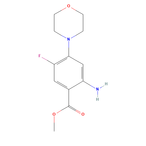 methyl 2-amino-5-fluoro-4-morpholin-4-ylbenzoate (CAS: 864292-15-9) - Related Chemical Product