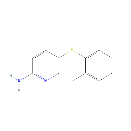 5-(2-methylphenyl)sulfanylpyridin-2-amine (CAS: 76911-35-8) - Related Chemical Product