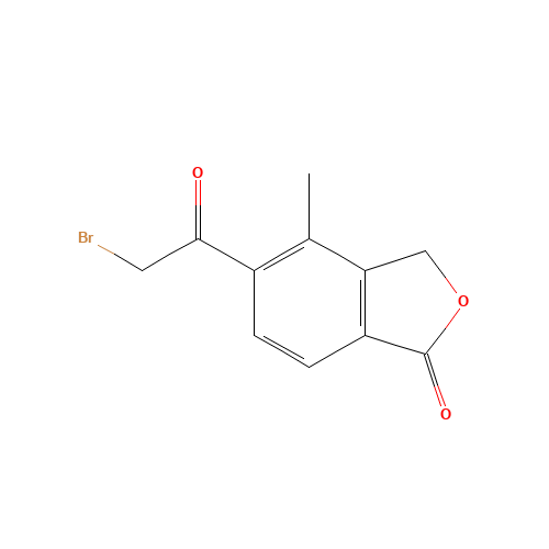 5-(2-bromoacetyl)-4-methyl-3H-2-benzofuran-1-one (CAS: 1255206-75-7) - Related Chemical Product