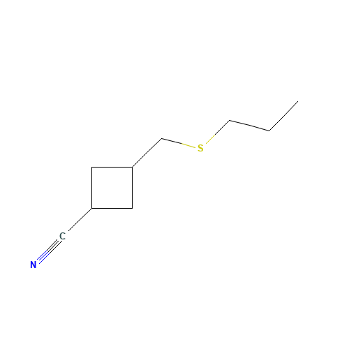 3-(propylsulfanylmethyl)cyclobutane-1-carbonitrile (CAS: 938064-79-0) - Related Chemical Product
