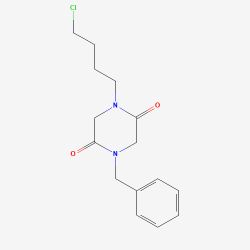 1-benzyl-4-(4-chlorobutyl)piperazine-2,5-dione (CAS: 1021324-99-1) - Related Chemical Product