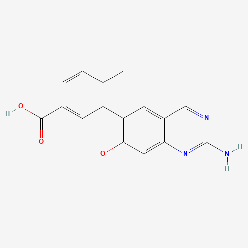 3-(2-amino-7-methoxyquinazolin-6-yl)-4-methylbenzoic acid (CAS: 1191932-25-8) - Related Chemical Product