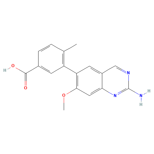 3-(2-amino-7-methoxyquinazolin-6-yl)-4-methylbenzoic acid (CAS: 1191932-25-8) - Related Chemical Product