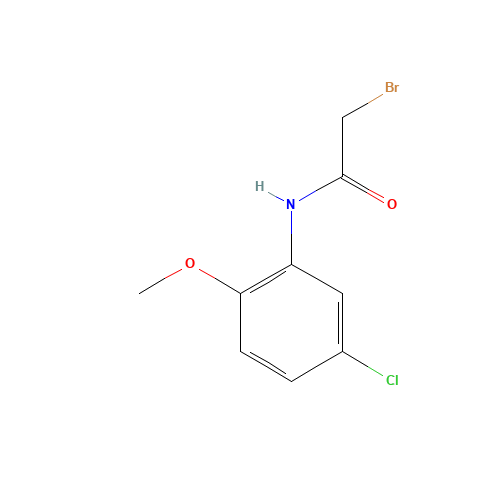 2-bromo-N-(5-chloro-2-methoxyphenyl)acetamide (CAS: 130965-95-6) - Related Chemical Product