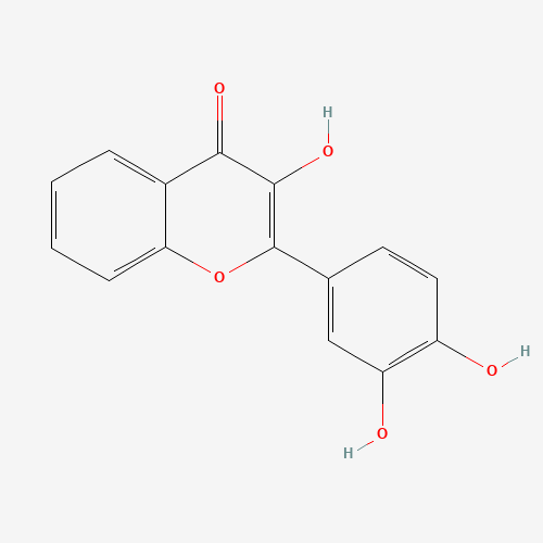 2-(3,4-dihydroxyphenyl)-3-hydroxychromen-4-one (CAS: 6068-78-6) - Related Chemical Product