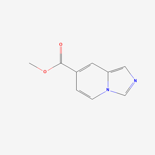 methyl imidazo[1,5-a]pyridine-7-carboxylate (CAS: 1377829-50-9) - Chemical Structure and Molecular Formula 