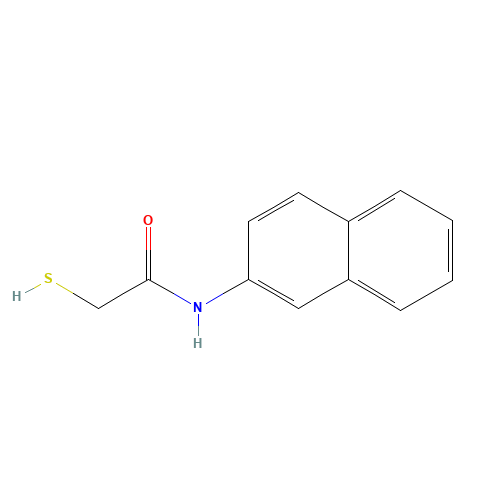 N-naphthalen-2-yl-2-sulfanylacetamide (CAS: 93-42-5) - Related Chemical Product