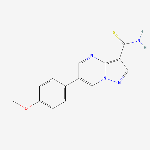 6-(4-methoxyphenyl)pyrazolo[1,5-a]pyrimidine-3-carbothioamide (CAS: 1131604-91-5) - Related Chemical Product