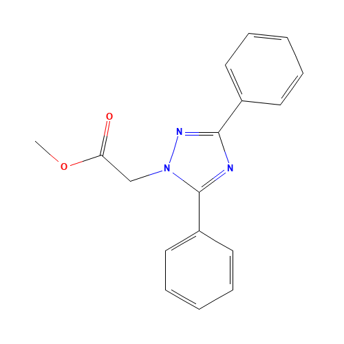 methyl 2-(3,5-diphenyl-1,2,4-triazol-1-yl)acetate (CAS: 1171932-97-0) - Related Chemical Product