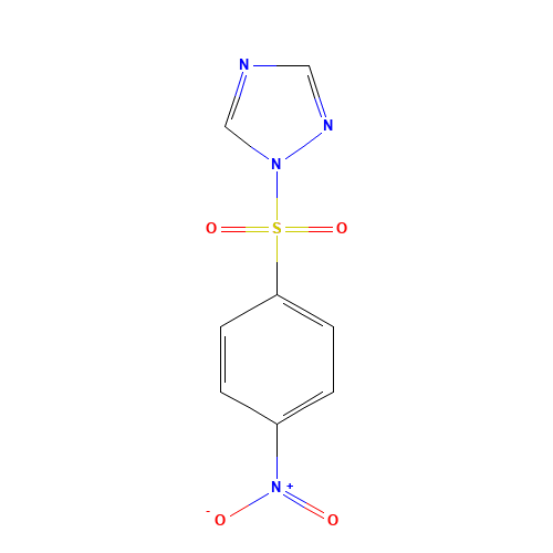 1-(4-nitrophenyl)sulfonyl-1,2,4-triazole (CAS: 57777-84-1) - Related Chemical Product