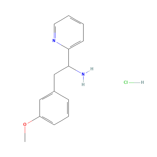 2-(3-methoxyphenyl)-1-pyridin-2-ylethanamine (CAS: 1021417-87-7) - Related Chemical Product