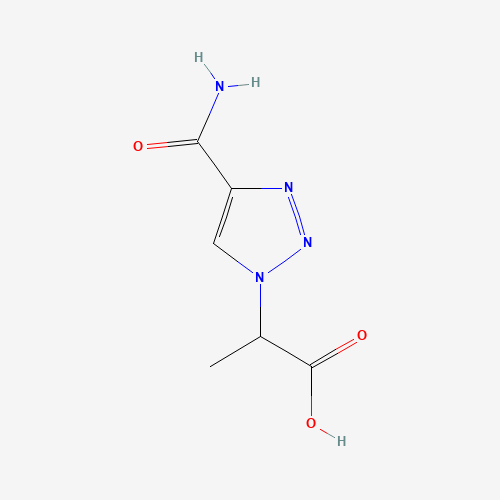 2-(4-carbamoyltriazol-1-yl)propanoic acid (CAS: 1190392-95-0) - Related Chemical Product