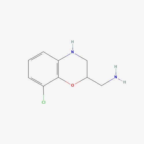 (8-chloro-3,4-dihydro-2H-1,4-benzoxazin-2-yl)methanamine (CAS: 1257703-84-6) - Related Chemical Product