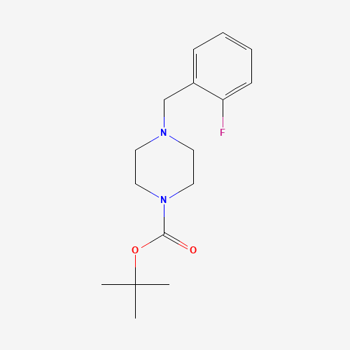 tert-butyl 4-[(2-fluorophenyl)methyl]piperazine-1-carboxylate (CAS: 1269430-65-0) - Related Chemical Product