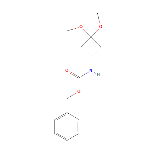 benzyl N-(3,3-dimethoxycyclobutyl)carbamate (CAS: 1268519-53-4) - Related Chemical Product