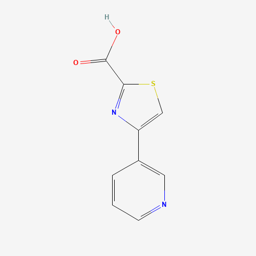 4-pyridin-3-yl-1,3-thiazole-2-carboxylic acid (CAS: 59020-46-1) - Related Chemical Product