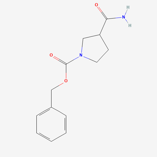 benzyl 3-carbamoylpyrrolidine-1-carboxylate (CAS: 455267-26-2) - Related Chemical Product