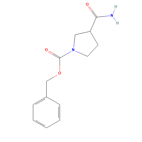 benzyl 3-carbamoylpyrrolidine-1-carboxylate (CAS: 455267-26-2) - Related Chemical Product