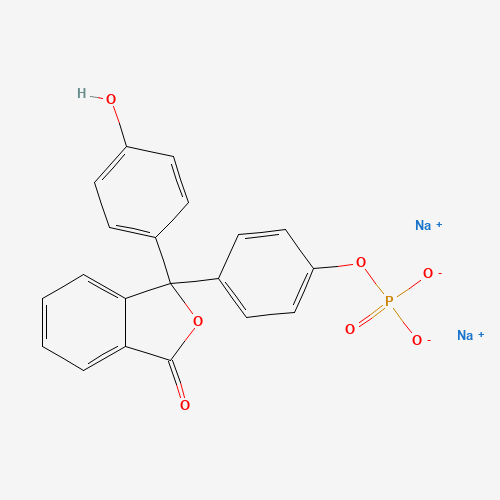 disodium;[4-[1-(4-hydroxyphenyl)-3-oxo-2-benzofuran-1-yl]phenyl] phosphate (CAS: 108321-15-9) - Related Chemical Product