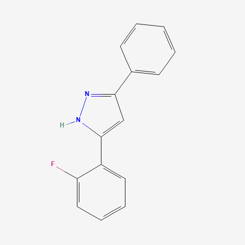 5-(2-fluorophenyl)-3-phenyl-1H-pyrazole (CAS: 763133-49-9) - Related Chemical Product