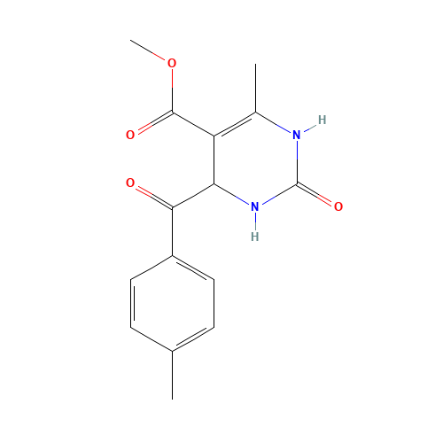 methyl 6-methyl-4-(4-methylbenzoyl)-2-oxo-3,4-dihydro-1H-pyrimidine-5-carboxylate (CAS: 914349-17-0) - Related Chemical Product