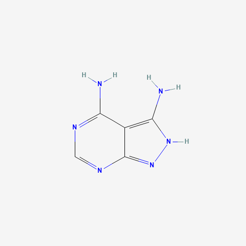2H-pyrazolo[3,4-d]pyrimidine-3,4-diamine (CAS: 640284-75-9) - Related Chemical Product