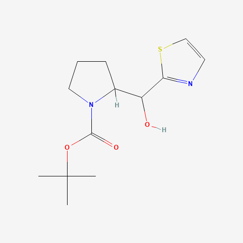 tert-butyl 2-[hydroxy(1,3-thiazol-2-yl)methyl]pyrrolidine-1-carboxylate (CAS: 156265-42-8) - Related Chemical Product