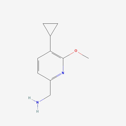 (5-cyclopropyl-6-methoxypyridin-2-yl)methanamine (CAS: 1224846-13-2) - Related Chemical Product