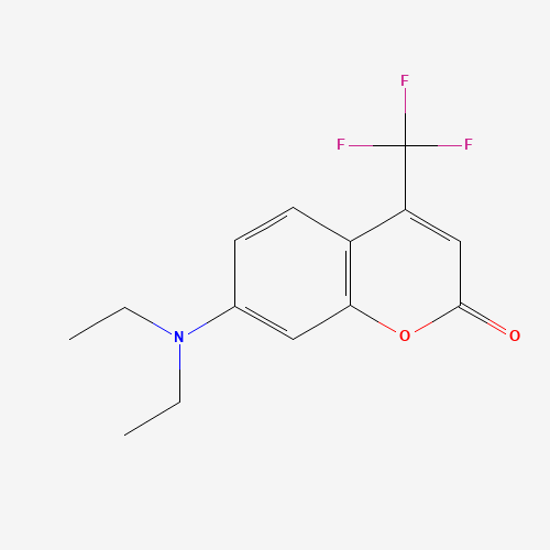 7-(diethylamino)-4-(trifluoromethyl)chromen-2-one (CAS: 41934-47-8) - Related Chemical Product