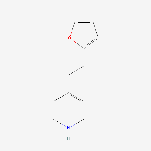 4-[2-(furan-2-yl)ethyl]-1,2,3,6-tetrahydropyridine (CAS: 158984-69-1) - Related Chemical Product