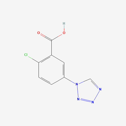 2-chloro-5-(tetrazol-1-yl)benzoic acid (CAS: 190270-10-1) - Related Chemical Product