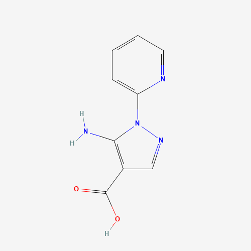 5-amino-1-pyridin-2-ylpyrazole-4-carboxylic acid (CAS: 126583-37-7) - Related Chemical Product