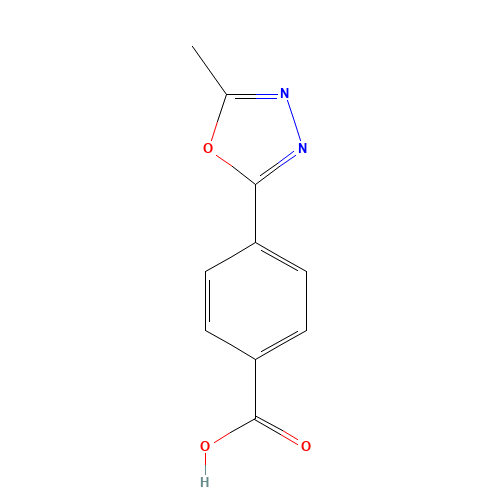 4-(5-methyl-1,3,4-oxadiazol-2-yl)benzoic acid (CAS: 892502-28-2) - Related Chemical Product